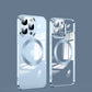 Magsafe Plating Transparent Case for iPhone 14 Pro