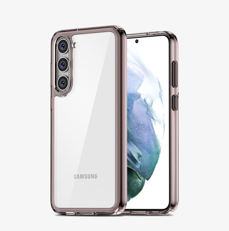 Shockproof Color Frame Clear Case for Galaxy S23