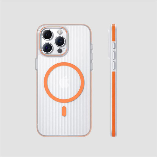 Corrugated Pattern With Magsafe Case for iPhone 14 Pro