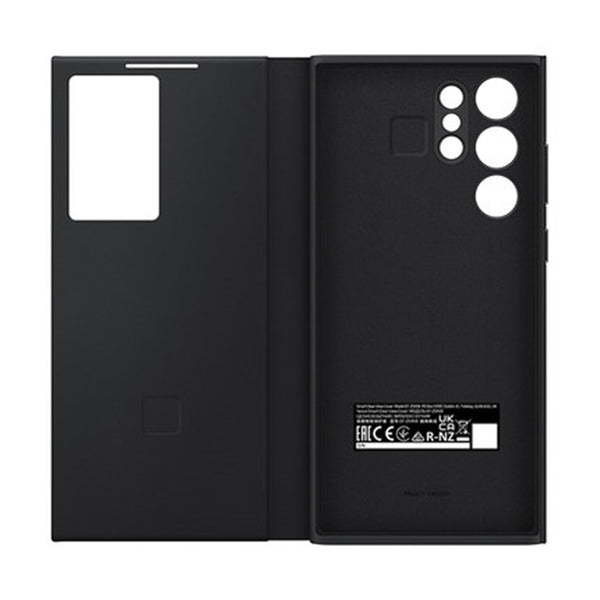 Smart View Wallet Flip Cover for Samsung Galaxy S22 Ultra