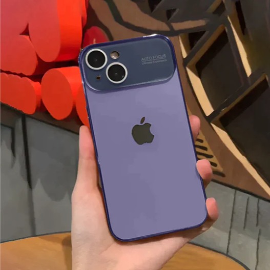 Auto Focus Chromatic Lens Shield Case for iPhone 14