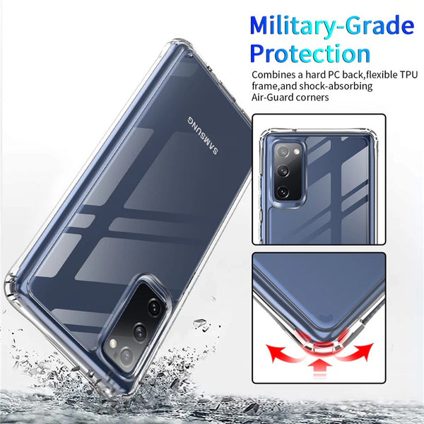 Crystal Clear Protective Case for Galaxy S20 FE 5G