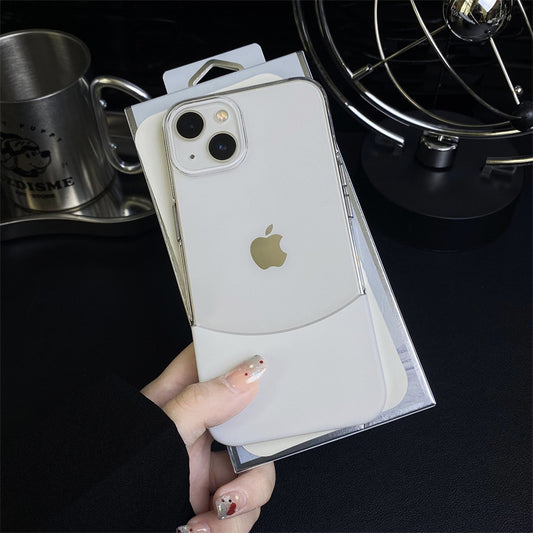 Dual Tone Hard PC Clear Case for iPhone 15