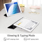 Smart Flip Clear Back Cover for iPad 10.2 inch (7th, 8th, & 9th Gen.) with Pencil Slot