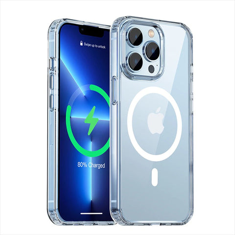 Magnetic Magsafe Transparent Case for iPhone 13 Pro Max