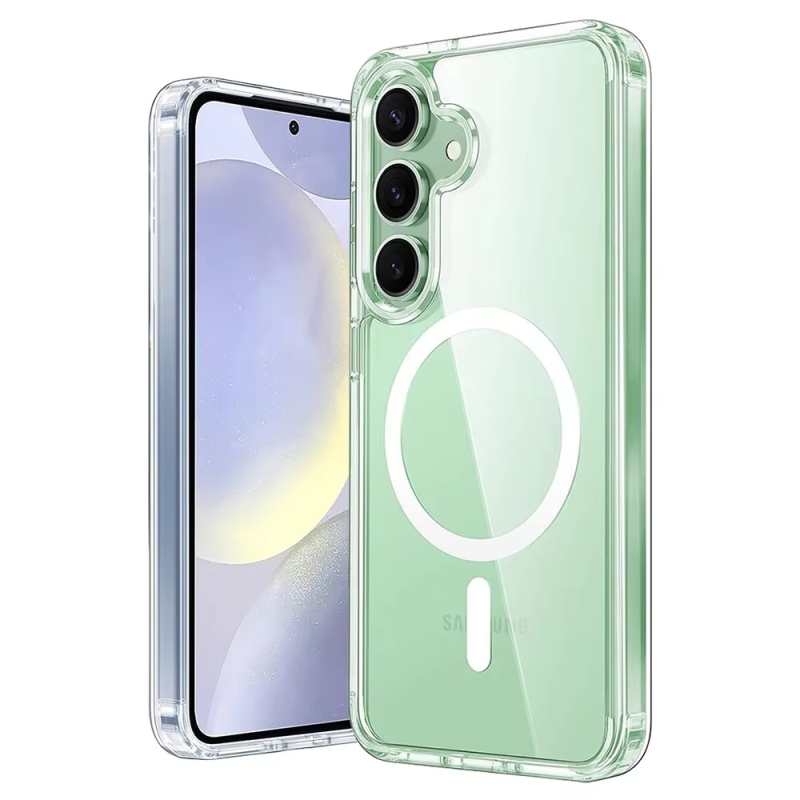 Magnetic Magsafe Transparent Case for Galaxy S24