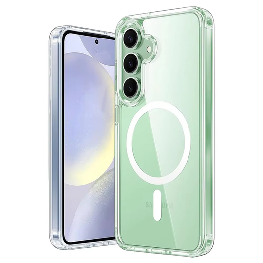 Magnetic Magsafe Transparent Case for Galaxy S24