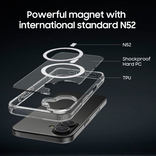 Magsafe Clear Case for iPhone 16 Plus