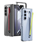 Electroplating Transparent HD PC Case With Pen for Galaxy Z Fold5