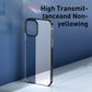 Electroplated Hard Clear Case for iPhone 12 Mini