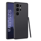 Plain Leather Metallic Electroplated Slim Case for Galaxy S25 Ultra