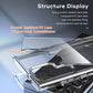 Crystal Clear Hard Case for Galaxy S22 Ultra