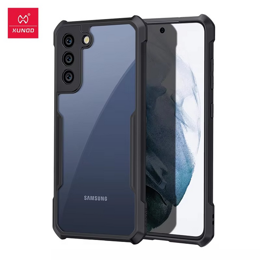 Shockproof Airbag Bumper Clear Cover for Galaxy  S21 FE 5G