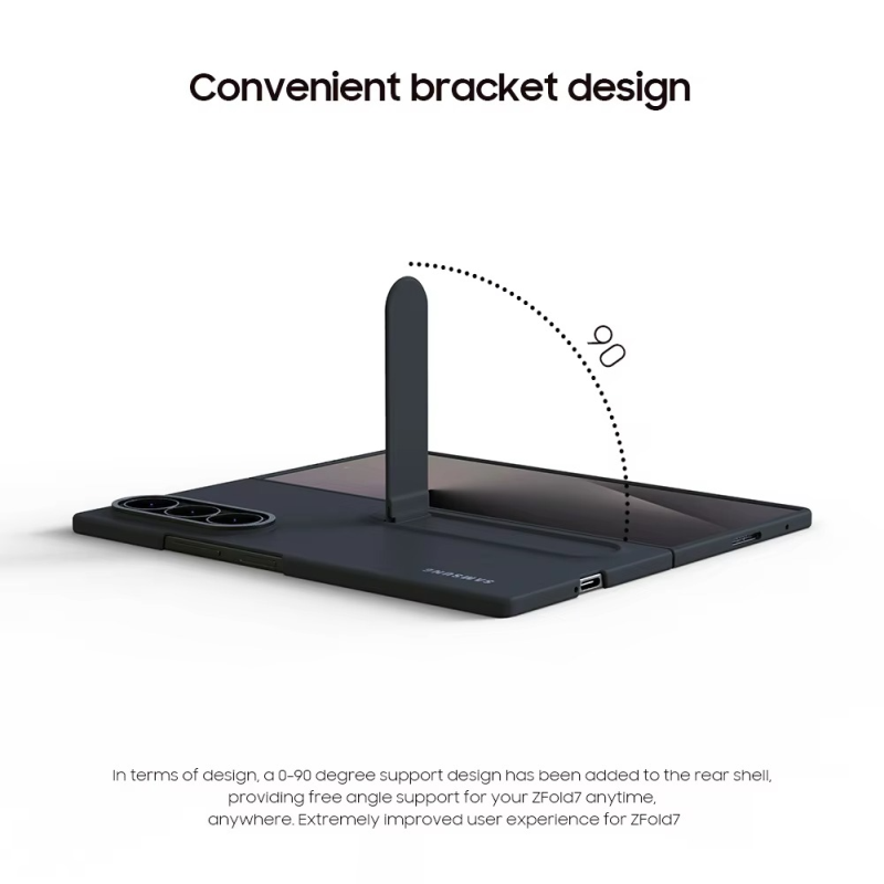 Silicon Case with Kickstand for Galaxy Z Fold7