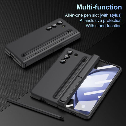 Soft Hinge with S Pen Kickstand Case for Galaxy Z Fold5