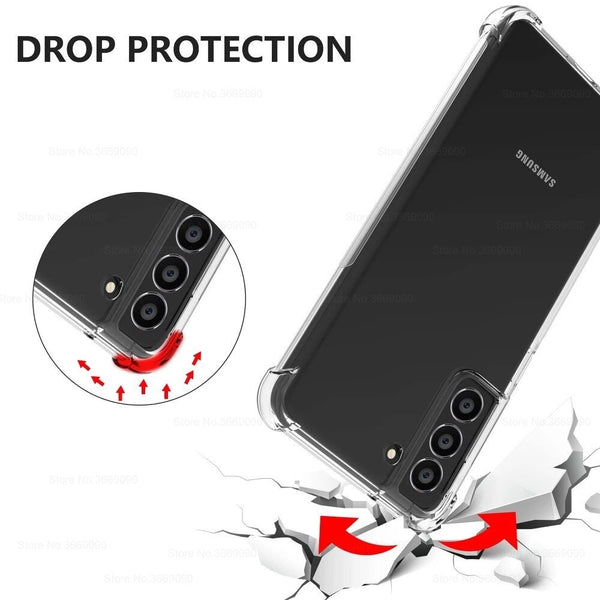 Shockproof Clear Case for Galaxy S21 FE 5G