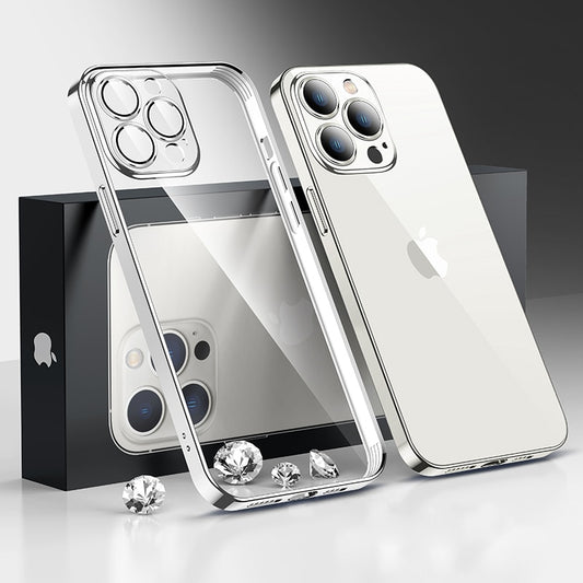 Electroplating Transparent Case for iPhone 14 Pro