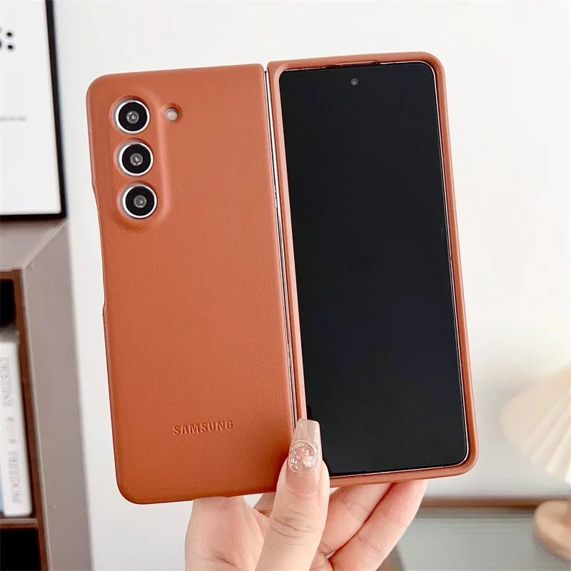 Vegan Leather Case for Galaxy Z Fold5