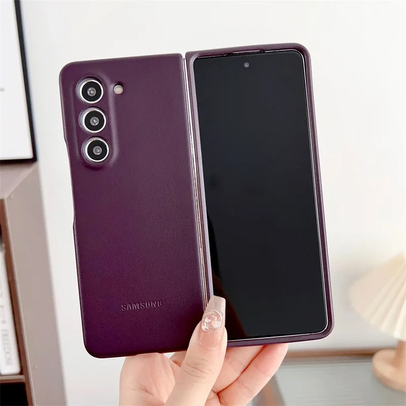 Vegan Leather Case for Galaxy Z Fold5