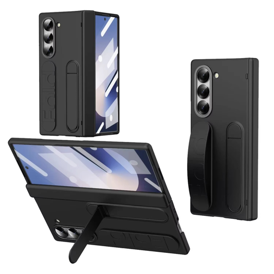 Wristband Stand Case with Hinge Protection for Galaxy Z Fold 6