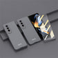 Ultra Thin Matte Case With Front Glass Protector for Galaxy Z Fold4