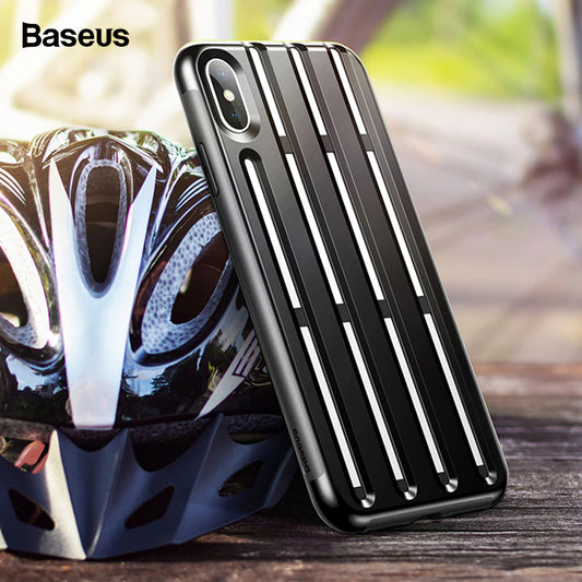 Baseus Rugged Armor Helmet Case for iPhone X