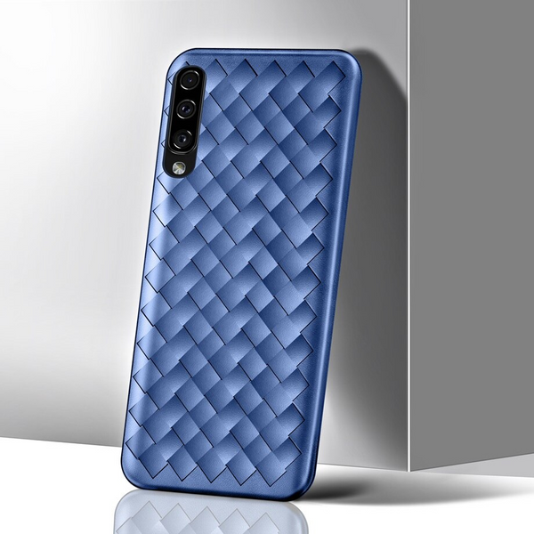 Luxury Ultra Thin Grid Weaving Case for Samsung Galaxy A30s