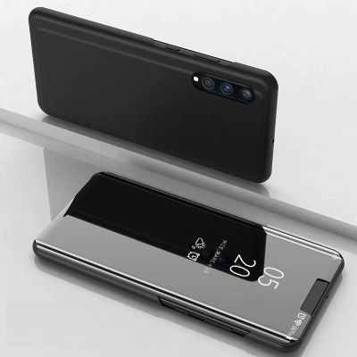Buy 1 Get 1 Free Mirror Clear View Flip Case for Samsung Galaxy A30s [Non-Sensor]