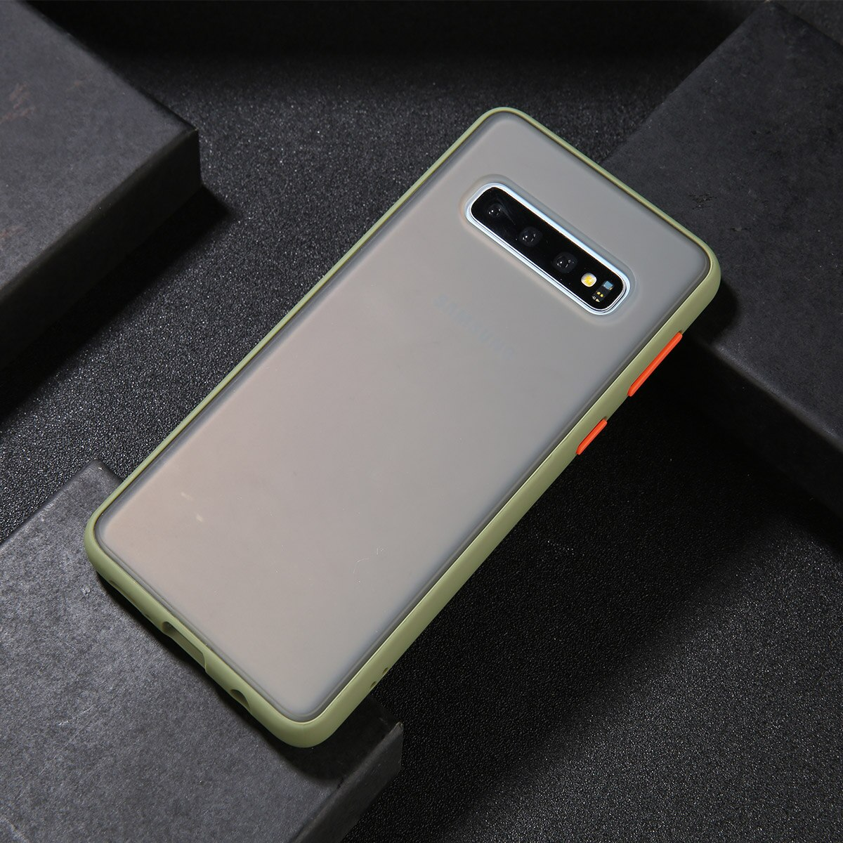 Luxury Shockproof Matte Finish Case for Samsung Galaxy S10