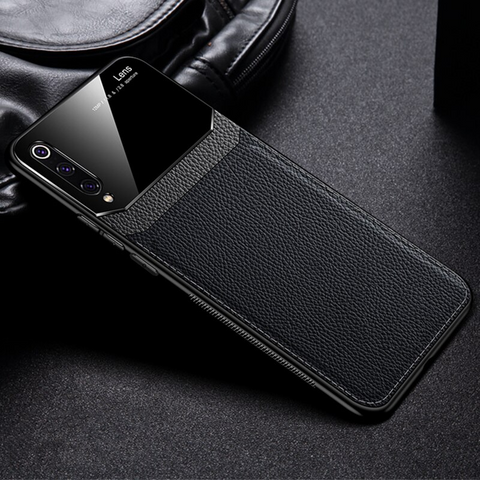 Luxury Camera Lens Protection Leather Case for Samsung Galaxy A30s