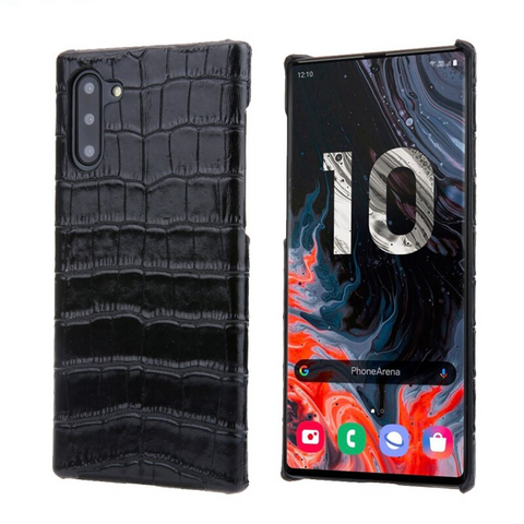 Luxury Crocodile Pattern Genuine Leather Case for Samsung Galaxy Note 10