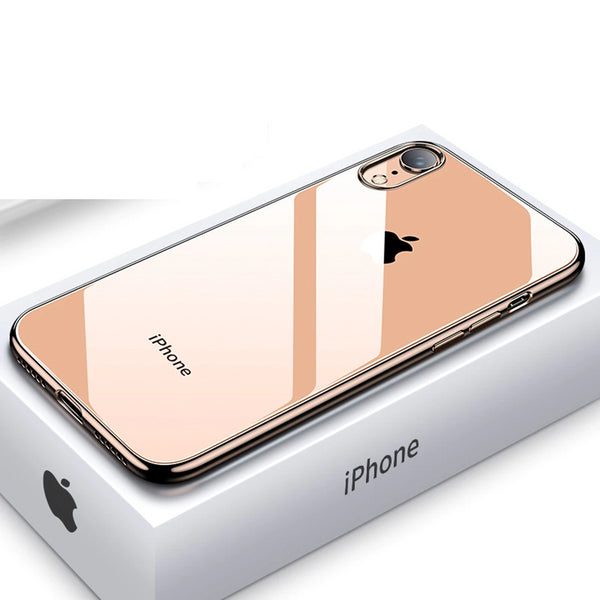 Luxury Electroplating Soft Silicone Case for iPhone XR