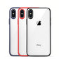 Luxury Shockproof Matte Finish Clear Back Case for iPhone X