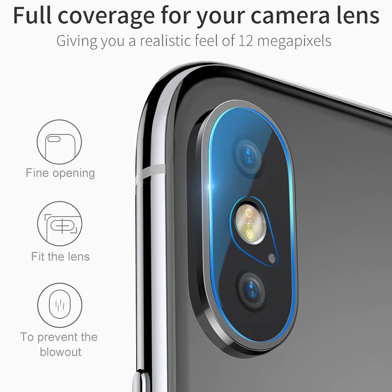 Back Camera Lens Tempered Glass For iPhone XS