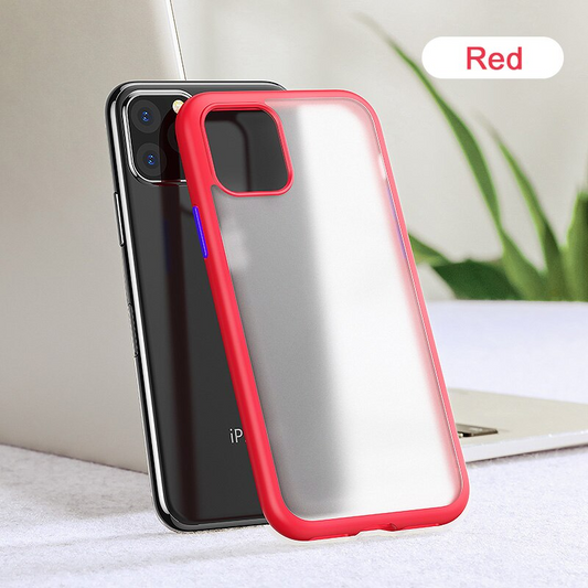 Shockproof Matte Finish Case for iPhone 11