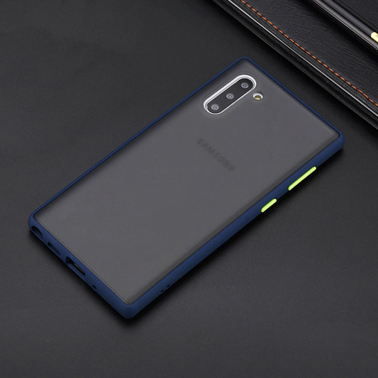 Luxury Shockproof Matte Transparent Case for Samsung Galaxy Note 10