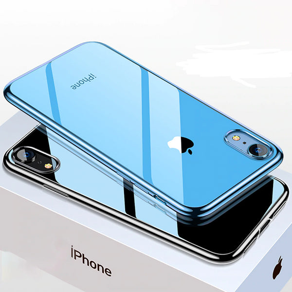 Luxury Electroplating Soft Silicone Case for iPhone XR