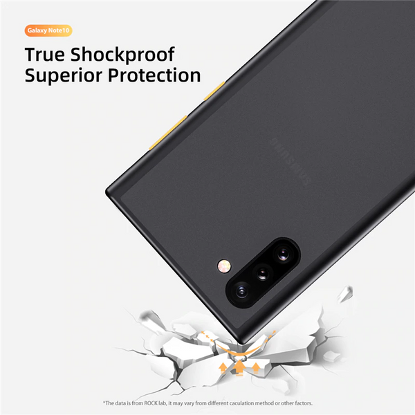 Luxury Shockproof Matte Finish Case for Samsung Galaxy Note 10 Plus