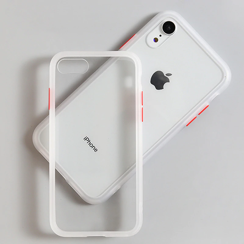 Shockproof Matte Finish Case for iPhone XR