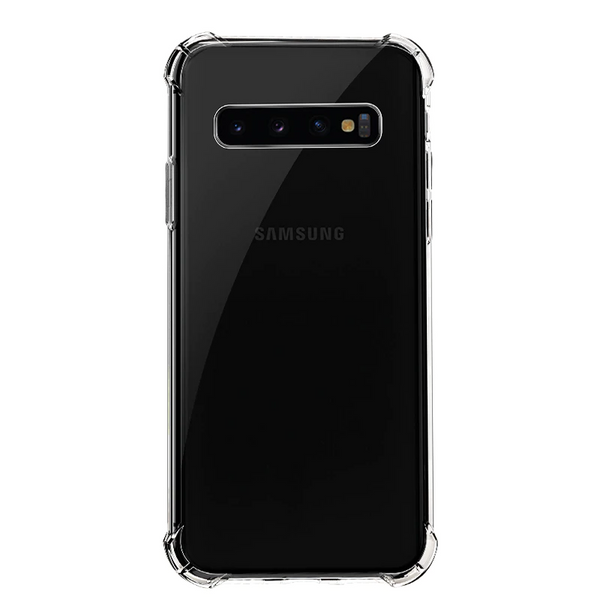 Luxury Airbag Anti Knock TPU Transparent Case for Samsung Galaxy S10