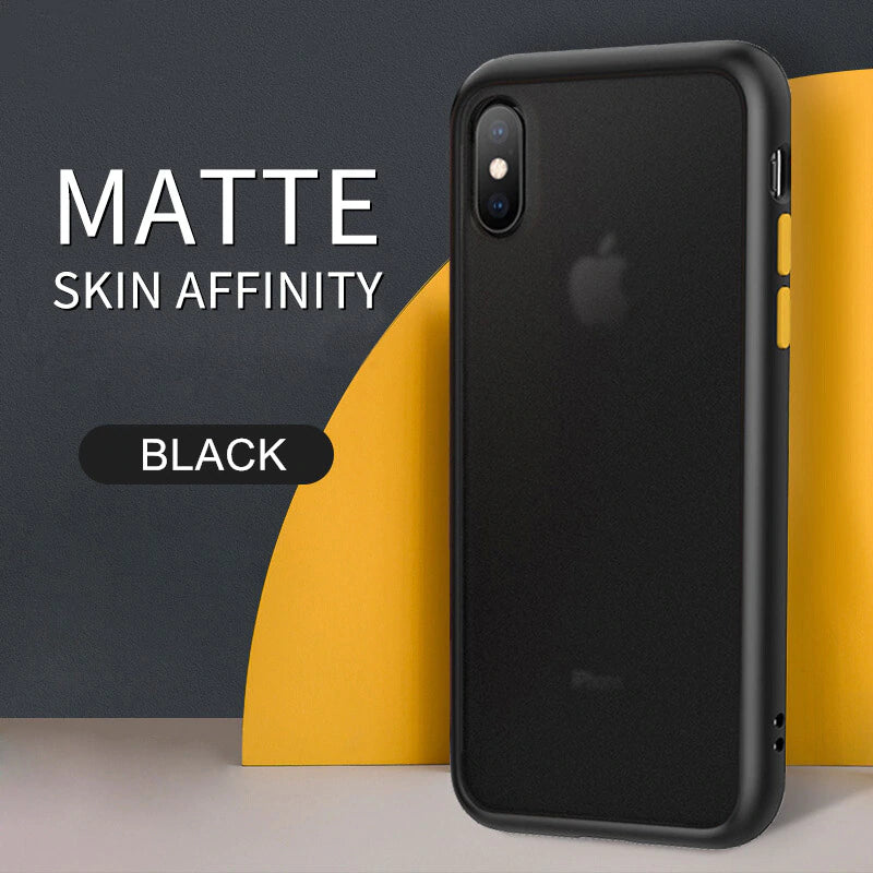 Luxury Shockproof Matte Finish Case for iPhone XS Max