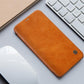 Genuine Leather Flip Case for iPhone X