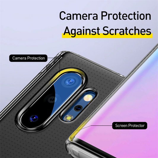 Anti-Knock TPU Transparent Case for Samsung Galaxy Note 10 Plus