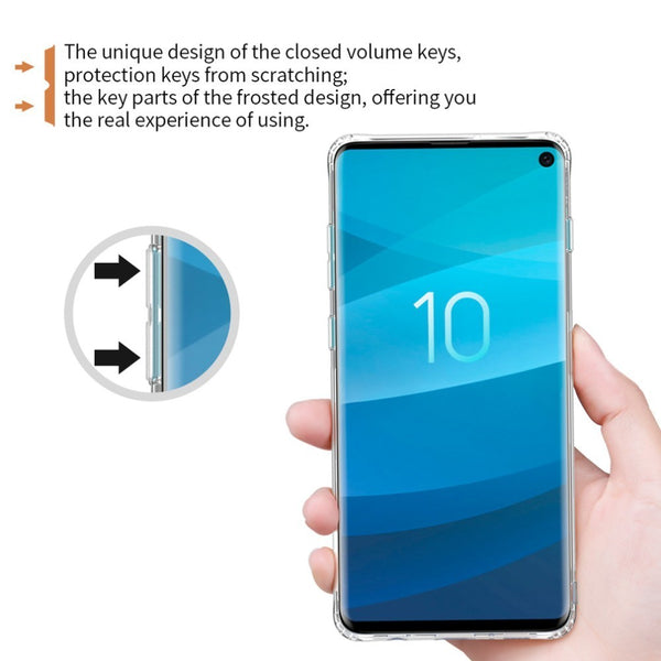 Transparent TPU Silicone Case For Samsung Galaxy S10 Plus