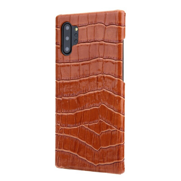 Luxury Crocodile Pattern Genuine Leather Case for Samsung Galaxy Note 10 Plus