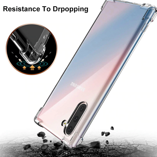 Shockproof TPU Transparent Case for Samsung Galaxy Note 10