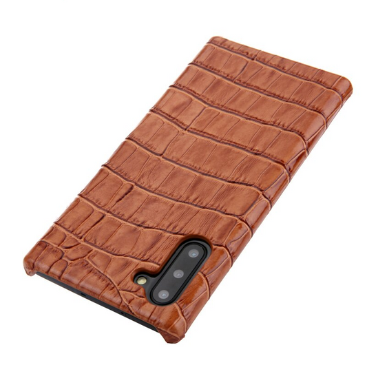 Luxury Crocodile Pattern Genuine Leather Case for Samsung Galaxy Note 10