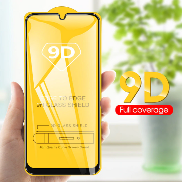 2 In 1 9D Tempered Glass & Camera Lens Screen Protector for Samsung Galaxy A50s