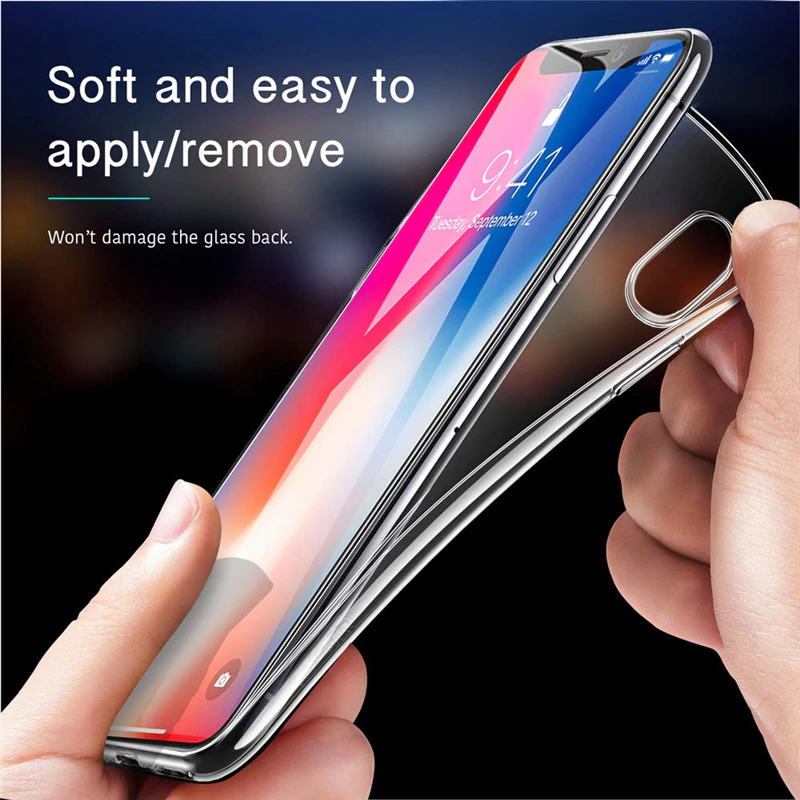 Ultra Thin Soft TPU Transparent Case for iPhone XS Max