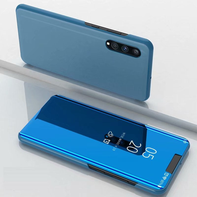 Buy 1 Get 1 Free Mirror Clear View Flip Case Samsung Galaxy A70 [Non-Sensor]